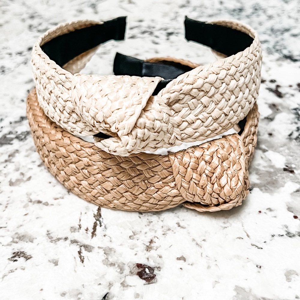 2 Top knot headbands